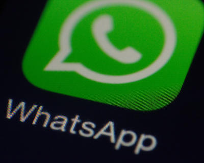 Photo of a whatsapp phone icon